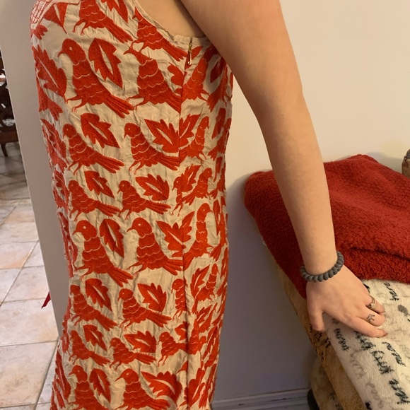 Juicy Couture woman’s little short summer dress with stitched birds - Picture 4 of 15